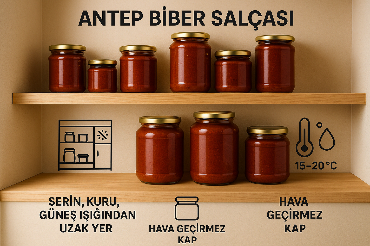 antep salçası saklama koşulları ben gurme