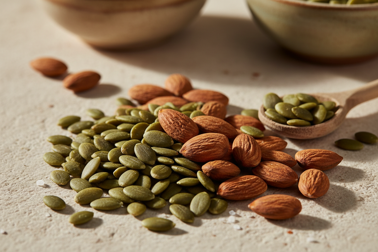 Kabak Çekirdeği ve Badem Magnezyum İçerir Mi? Günde Ne Kadar Yemeliyiz?