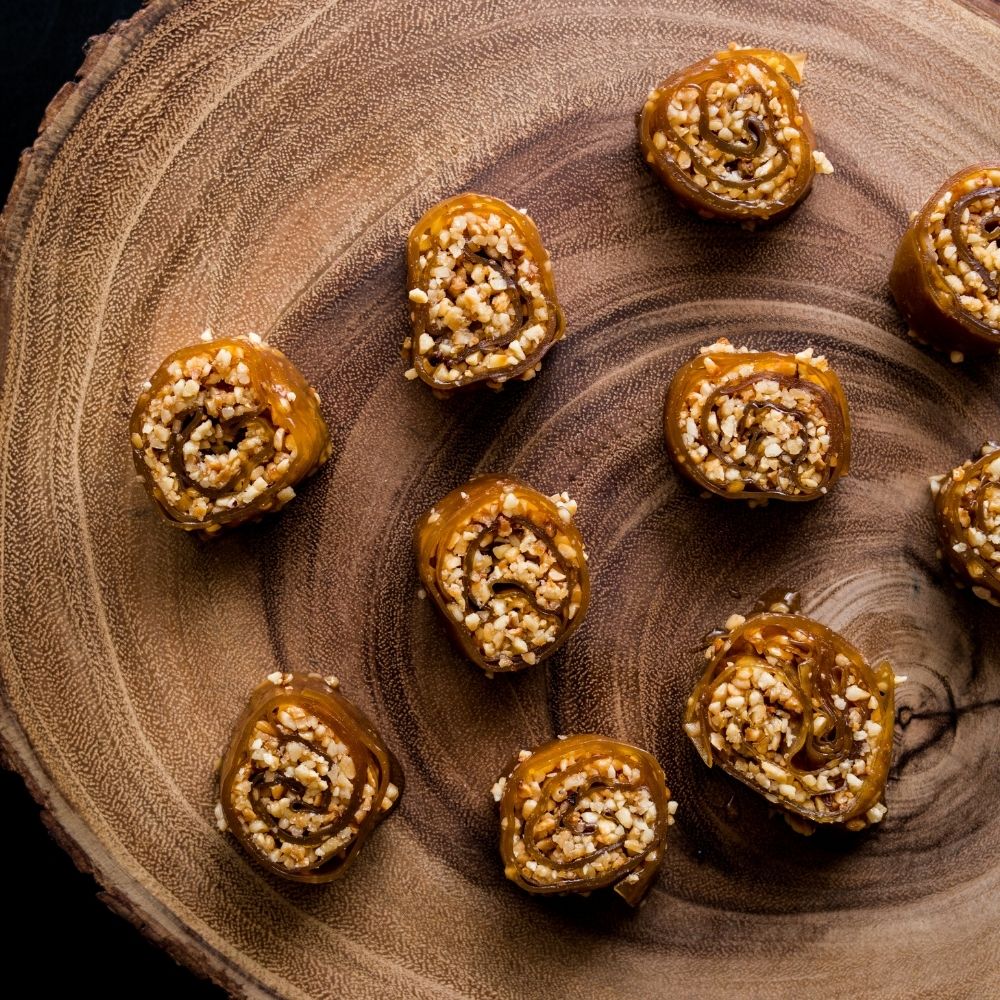 Ballı Fındıklı Pestil Sarmalar | Ben Gurme