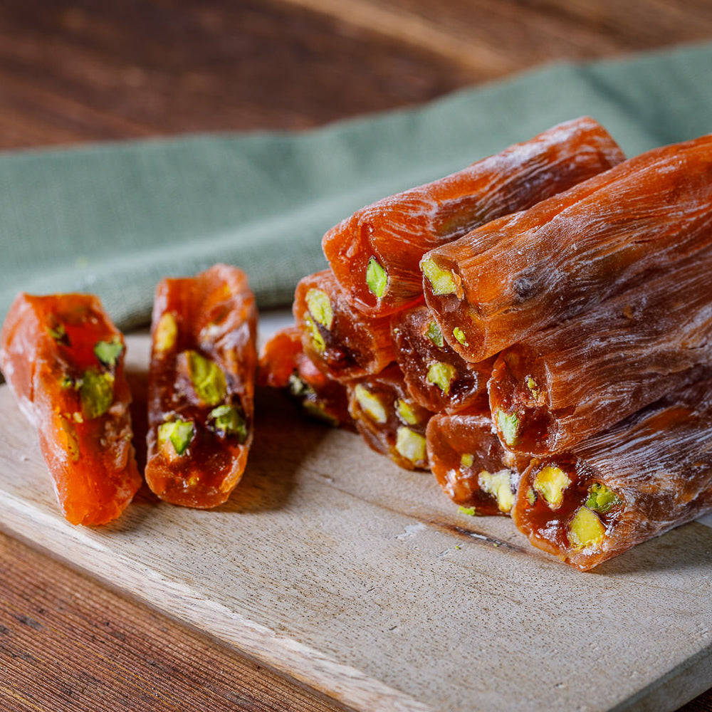 Bol Fıstıklı Portakallı Fitil Lokum | Ben Gurme