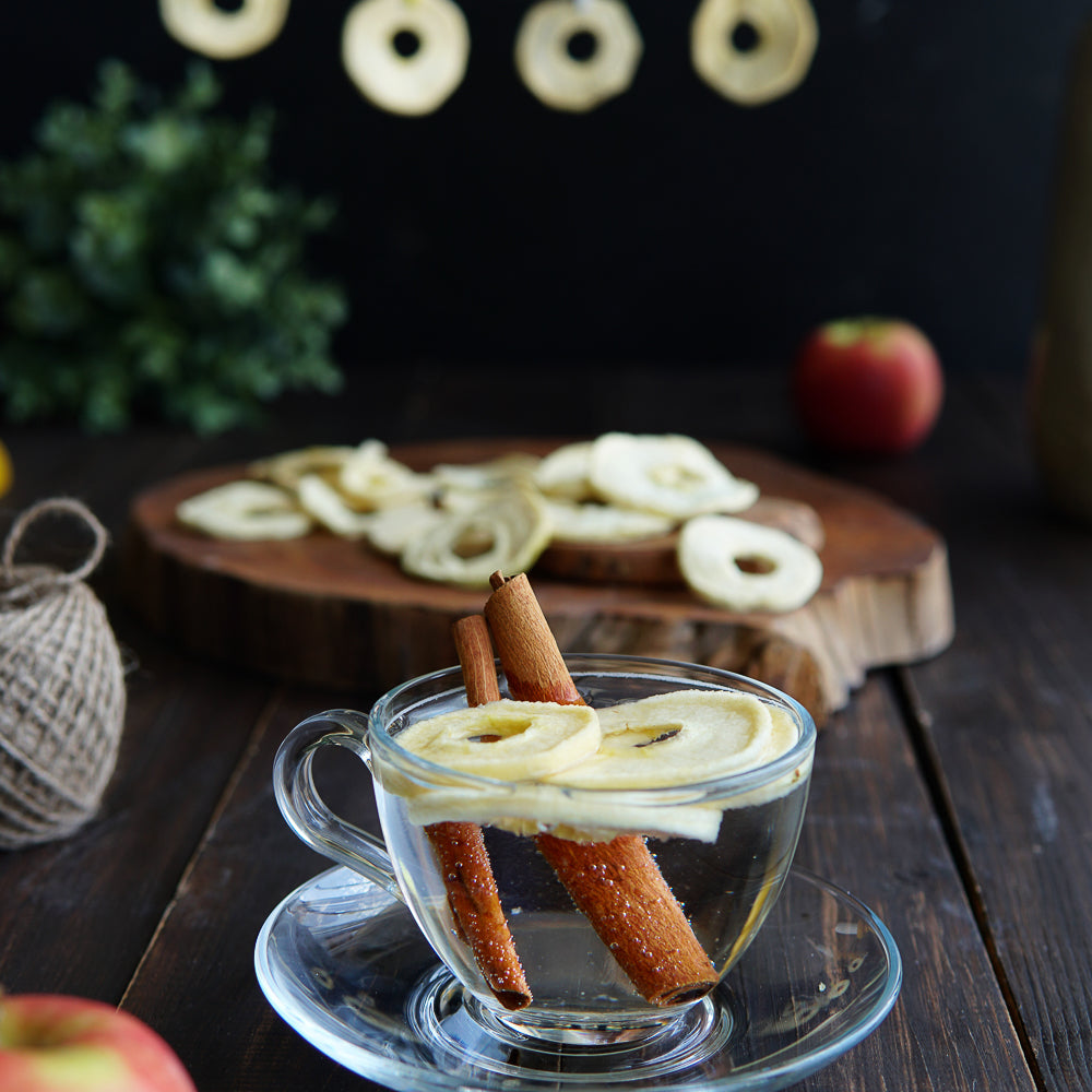 Şekersiz Elma Kurusu Bardakta Sunumu | Ben Gurme