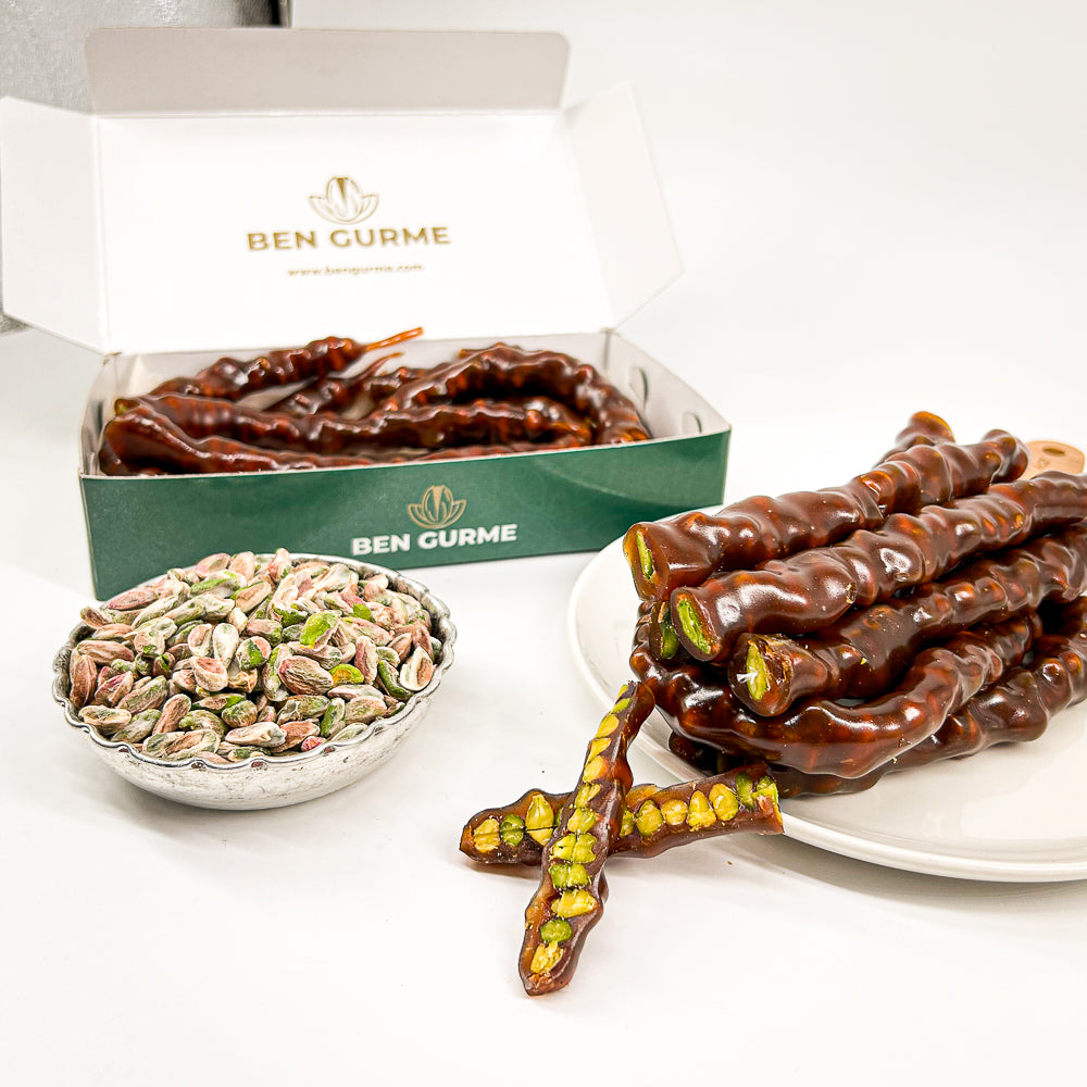 Gaziantep Yöresel Fıstıklı Sucuk - Taze ve Lezzetli