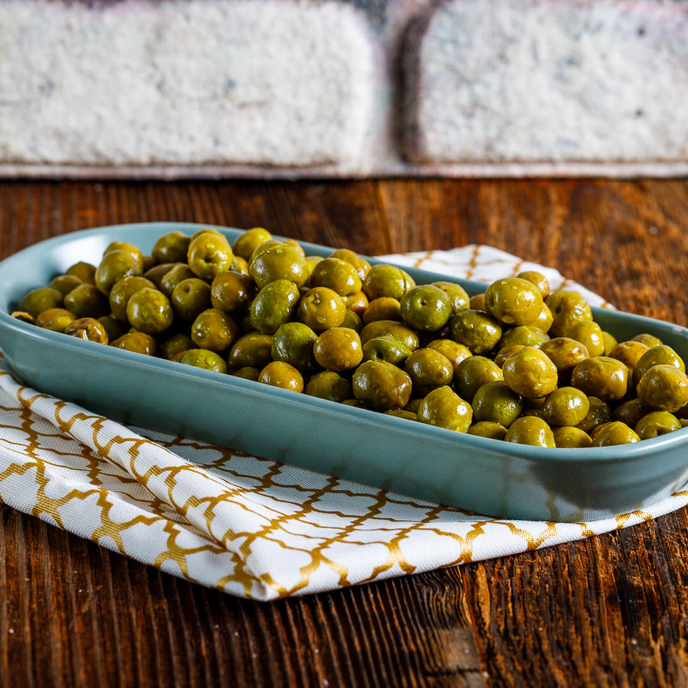 Tabakta Kırılmış Hatay Halhalı Zeytin | Ben Gurme