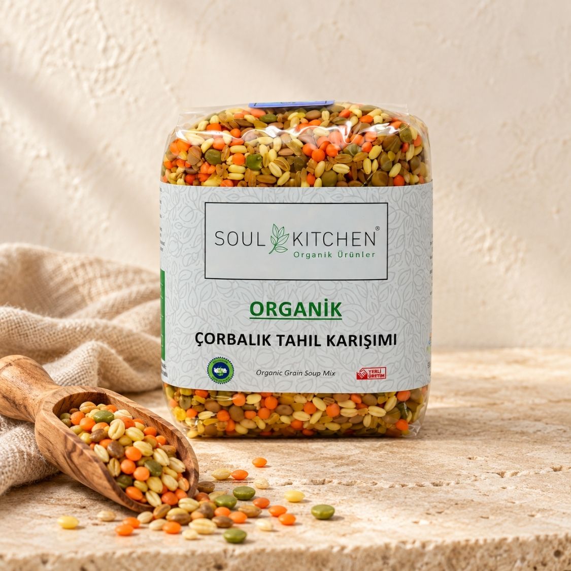 Organik Çorbalık Tahıl Karışımı 500 g
