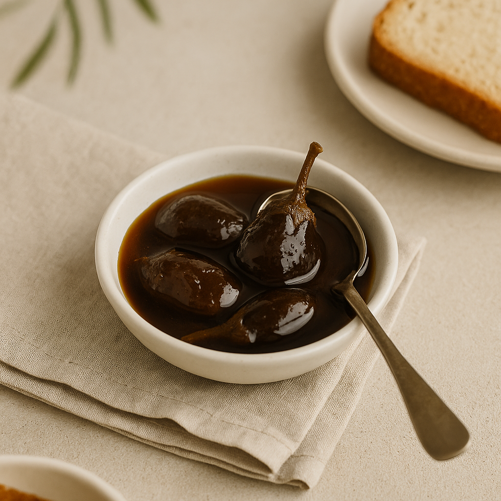 Kahvaltılık Tabakta Patlıcan Reçeli | Ben Gurme