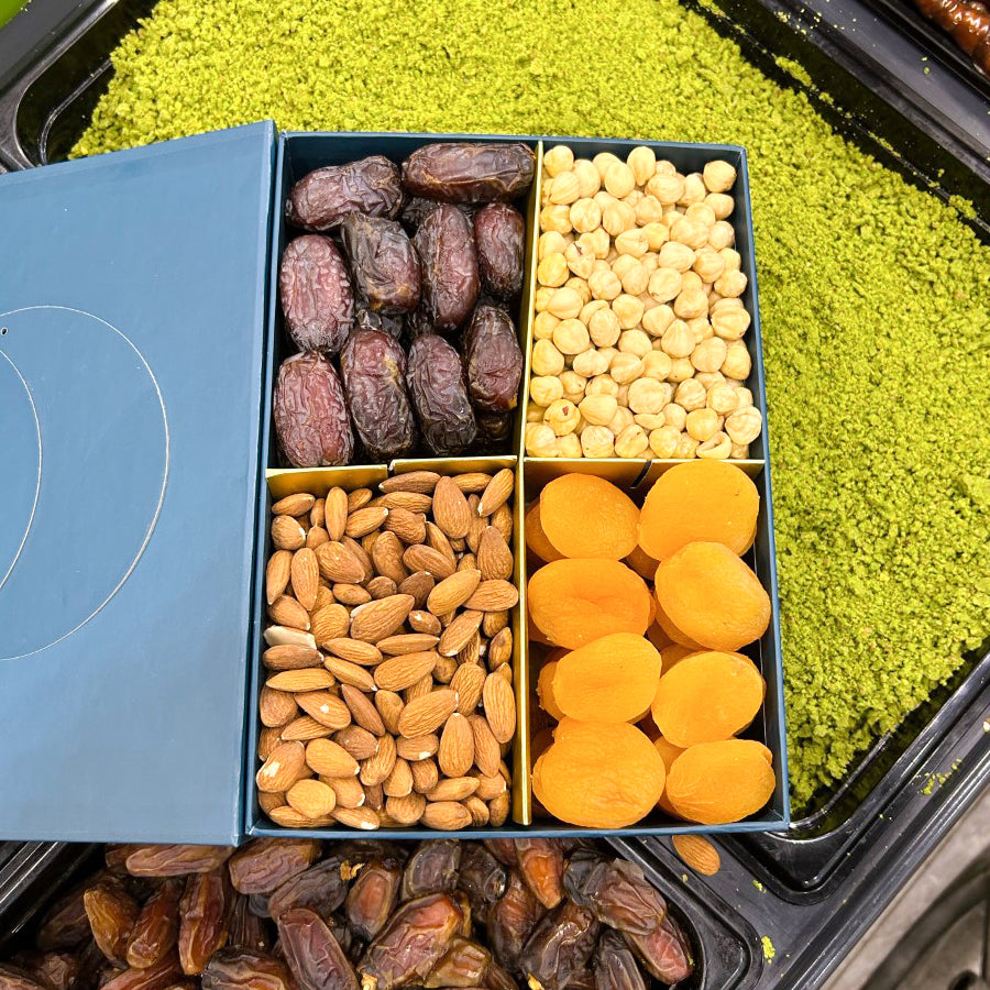 Ramazan sofraları için özel iftariyelik hediye kutusu