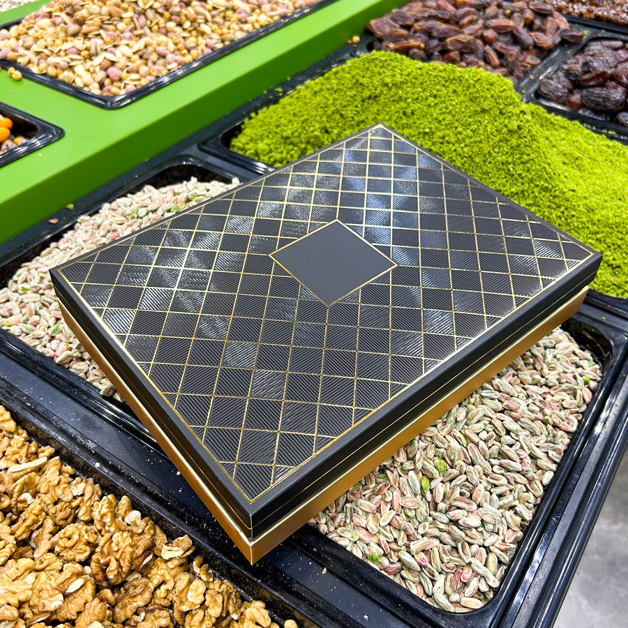 suudi Arabistan Medjoul hurmalarının yakın çekimi