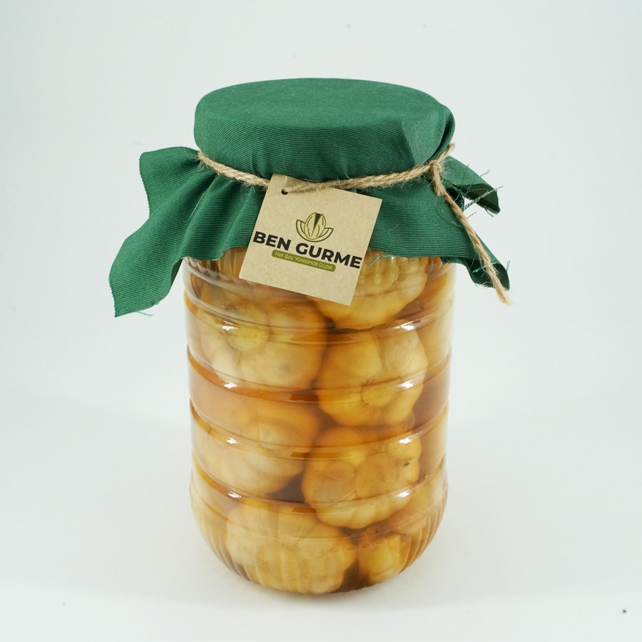 Sarımsak turşusu tabağı