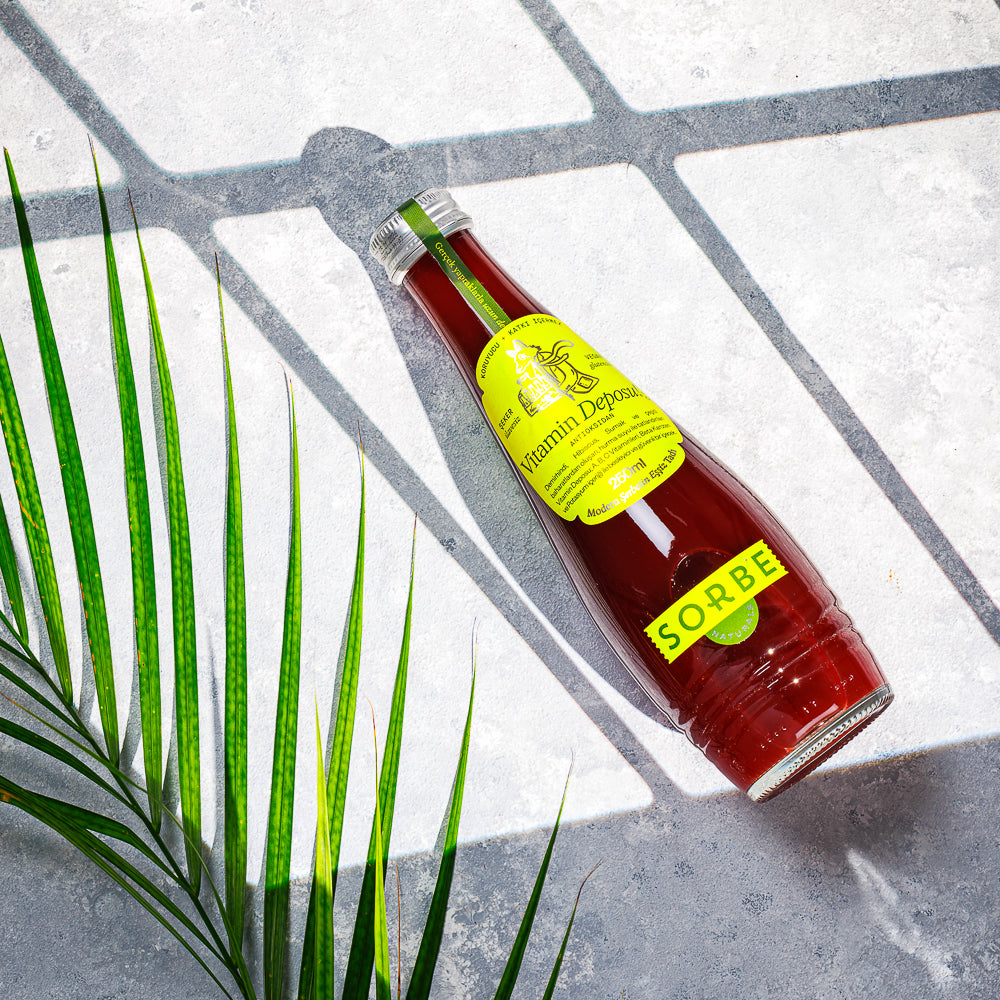 Özel Şişelenmiş Şeker ilavesiz Vitamin Şerbeti | Ben Gurme