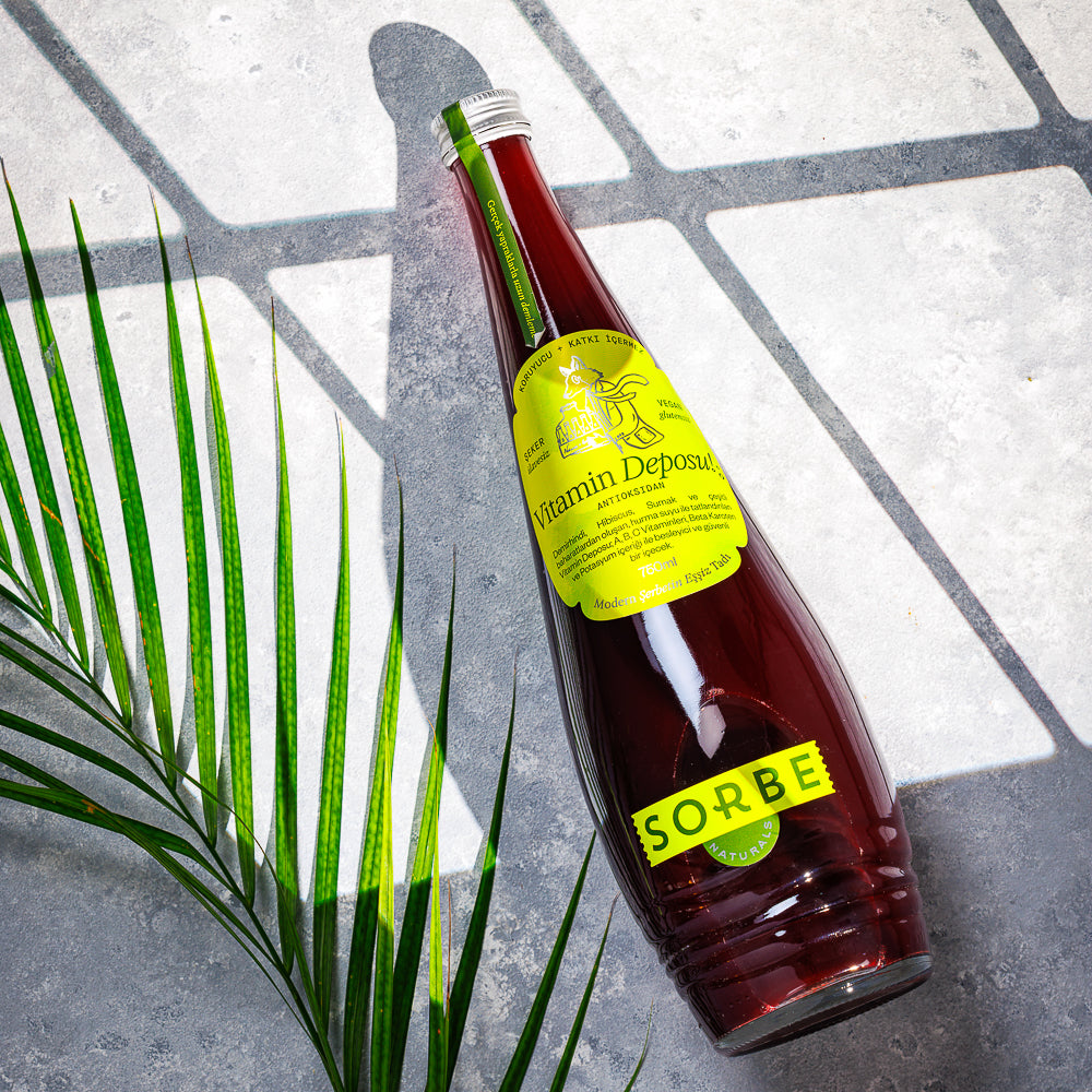 Özel Şişelenmiş Şeker ilavesiz Vitamin Şerbeti | Ben Gurme