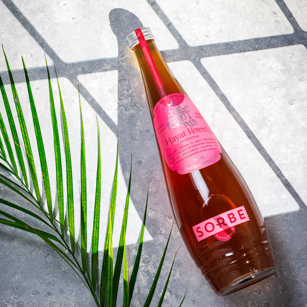 Özenle Şişelenmiş Şeker İlavesiz Hayat Şerbeti | Ben Gurme