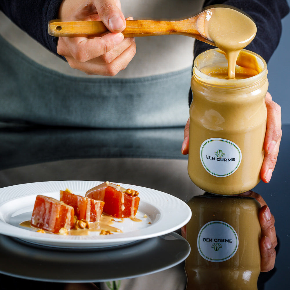 Ben Gurme katkısız tahin kavanozu