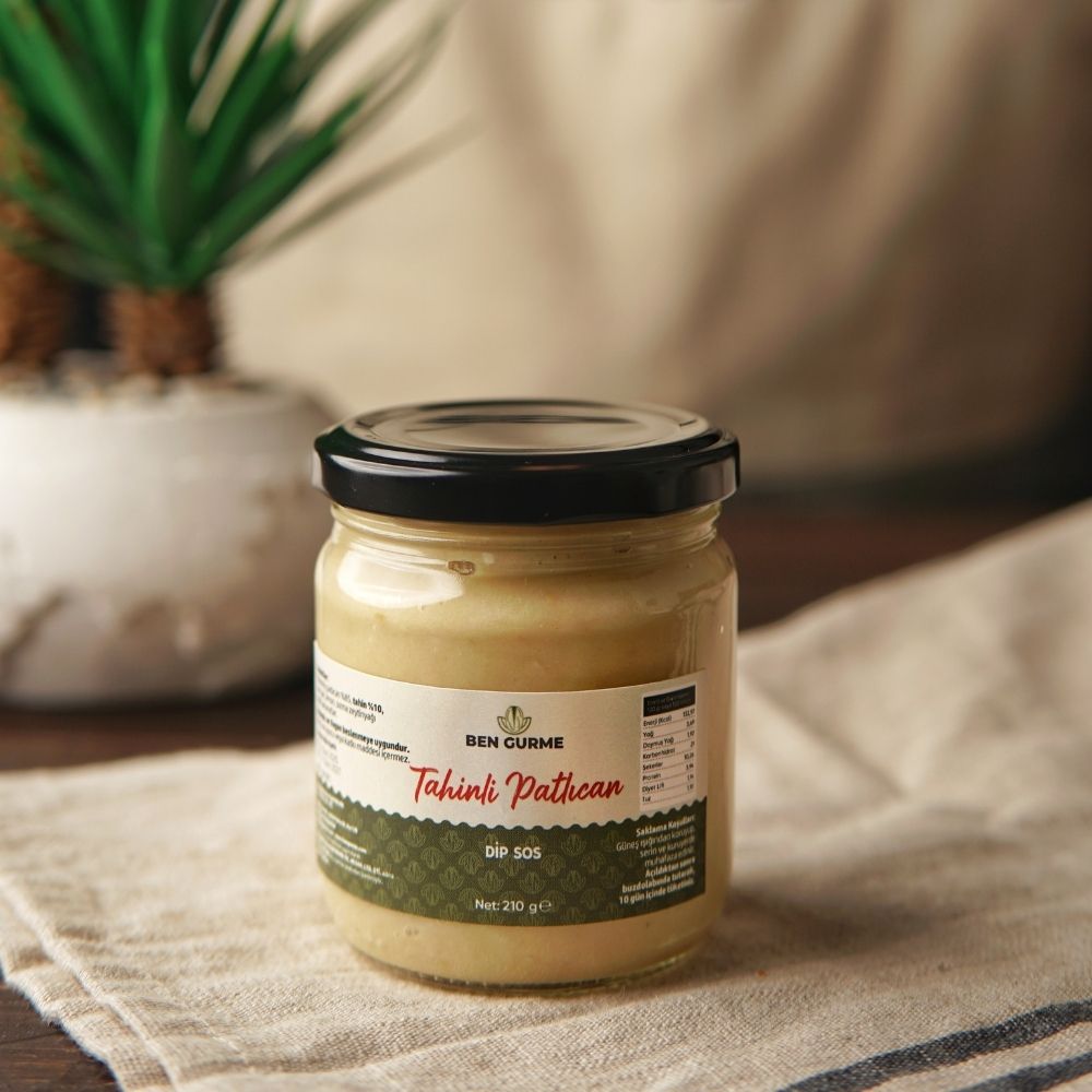 tahinli patlıcanlı dip sos ben gurme