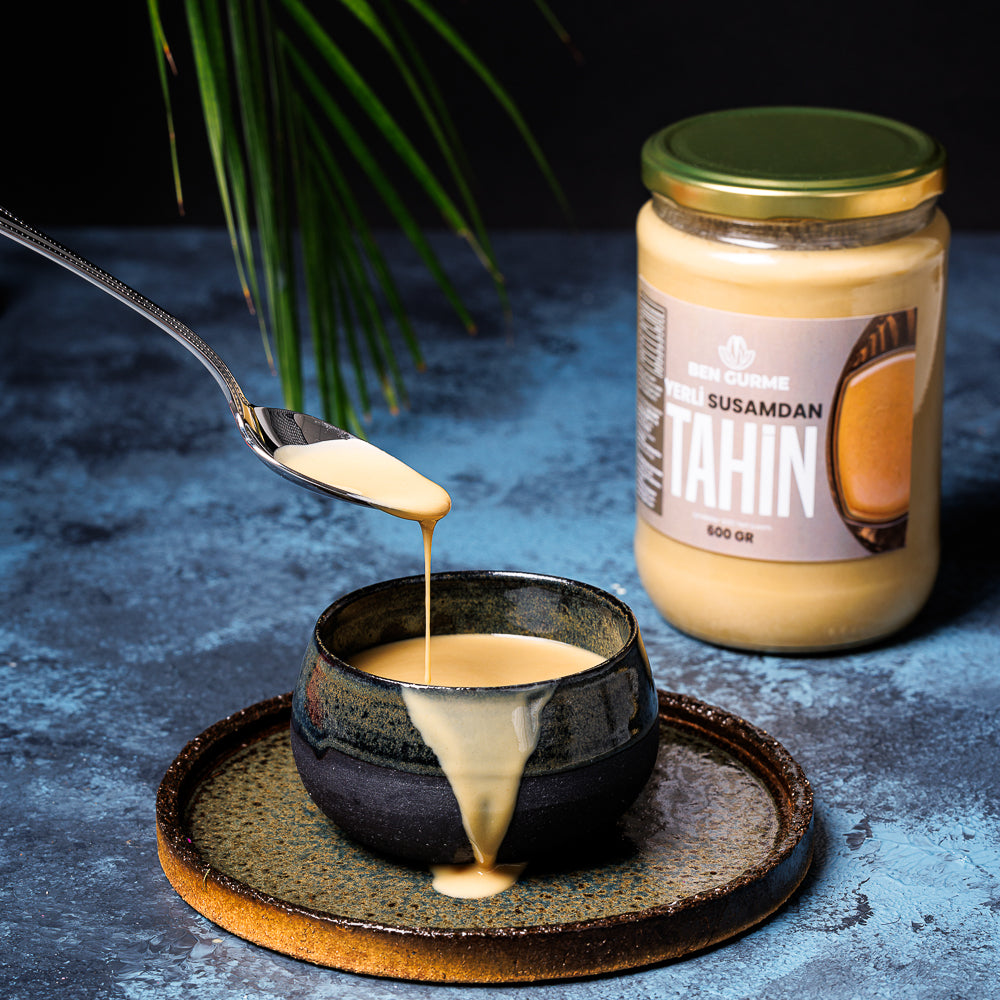 Yerli Susam Tahini Kavanozda ve Kasede | Ben Gurme