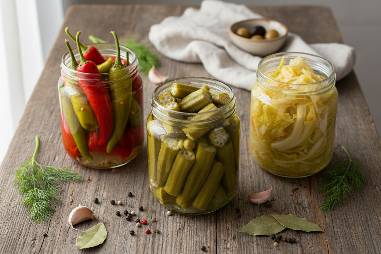 Bamya, Biber, Lahana Turşusu: Hangi Sebze Turşusu Hangi Vitamini Sağlar?
