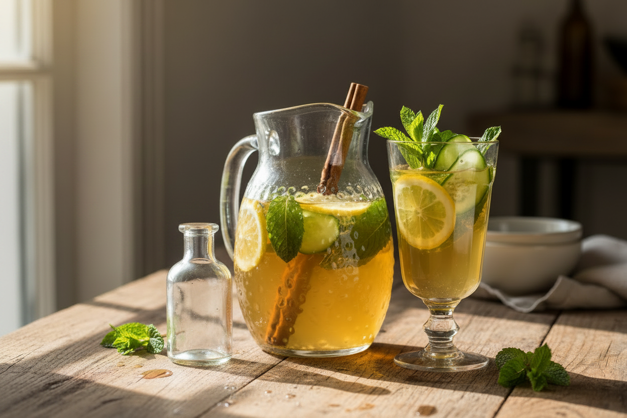 Doğal Sirke ile Yaz Aylarında Ferahlatıcı Detoks İçecekleri Nasıl Hazırlanır?