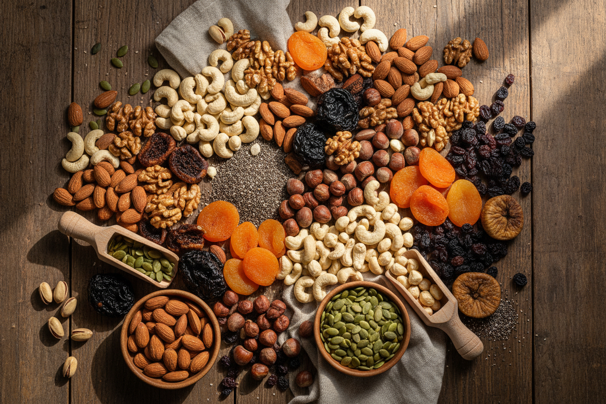 Magnezyum İçeren Besinler Nelerdir? Hangi Kuruyemişler Magnezyum İçerir?