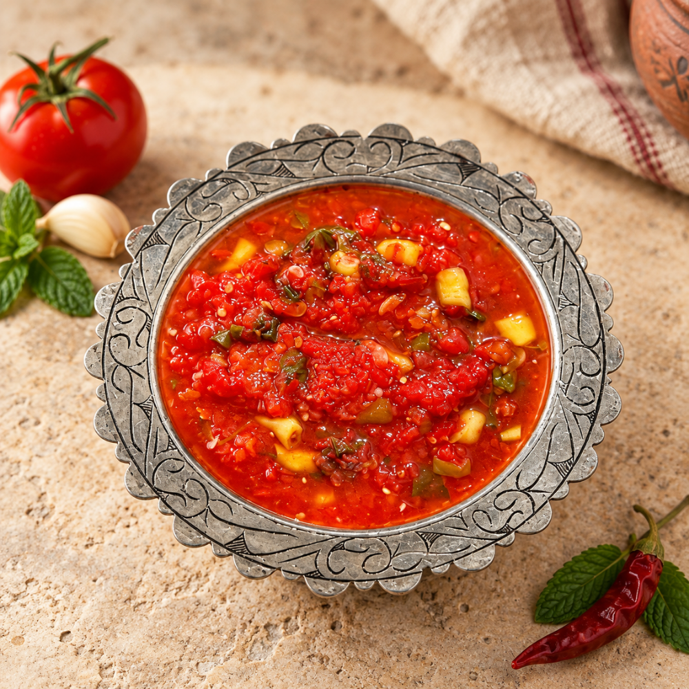 Antep Usulü Domates Turşusu