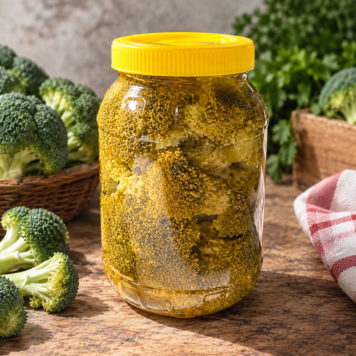 Brokoli Turşusu – Sofralarınıza Farklı Bir Lezzet! 🥦