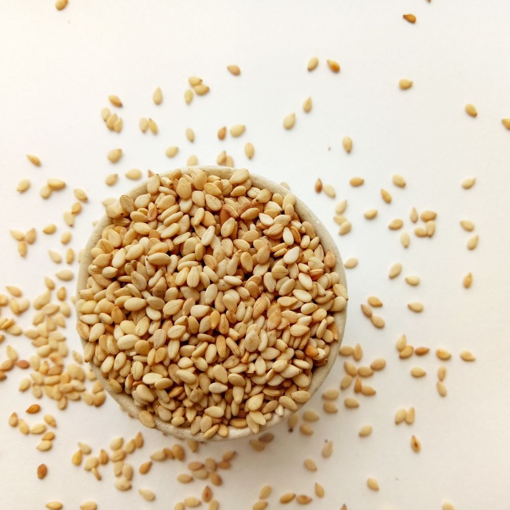 kabuklu çiğ susam ben gurme