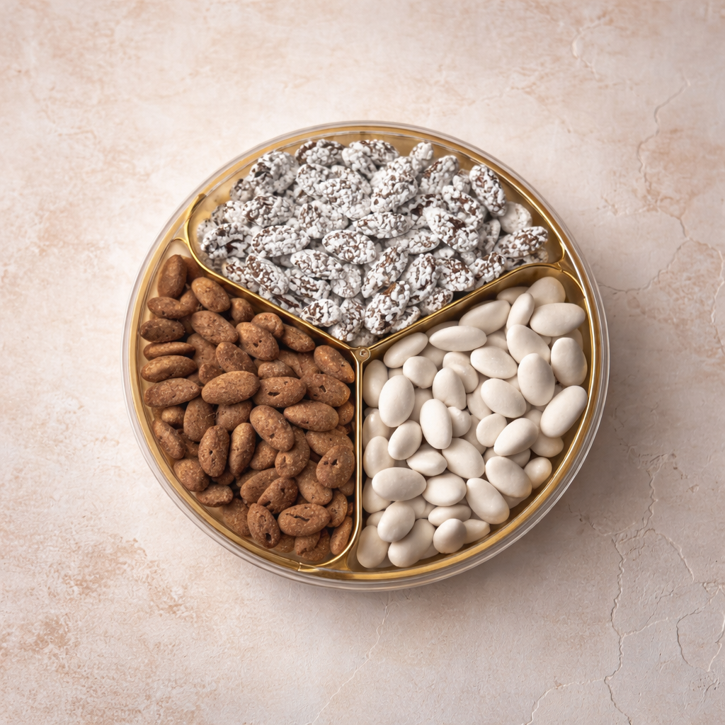 badem şekeri tabağı ben gurme