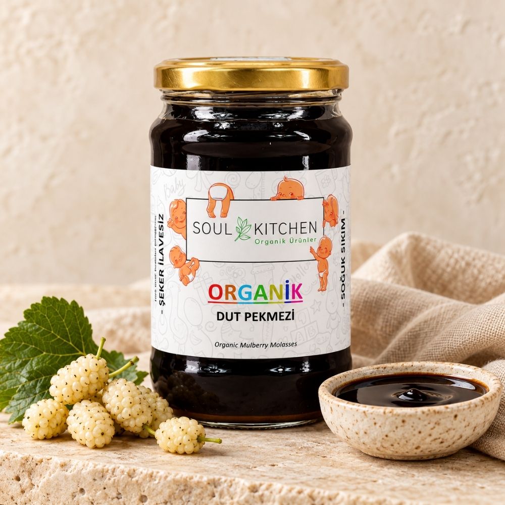 Organik Dut Pekmezi 380 g – İlave Şekersiz