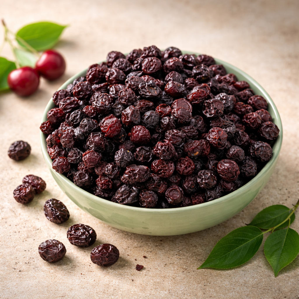 Şeker İlavesiz Vişne Kurusu (Çekirdekli)